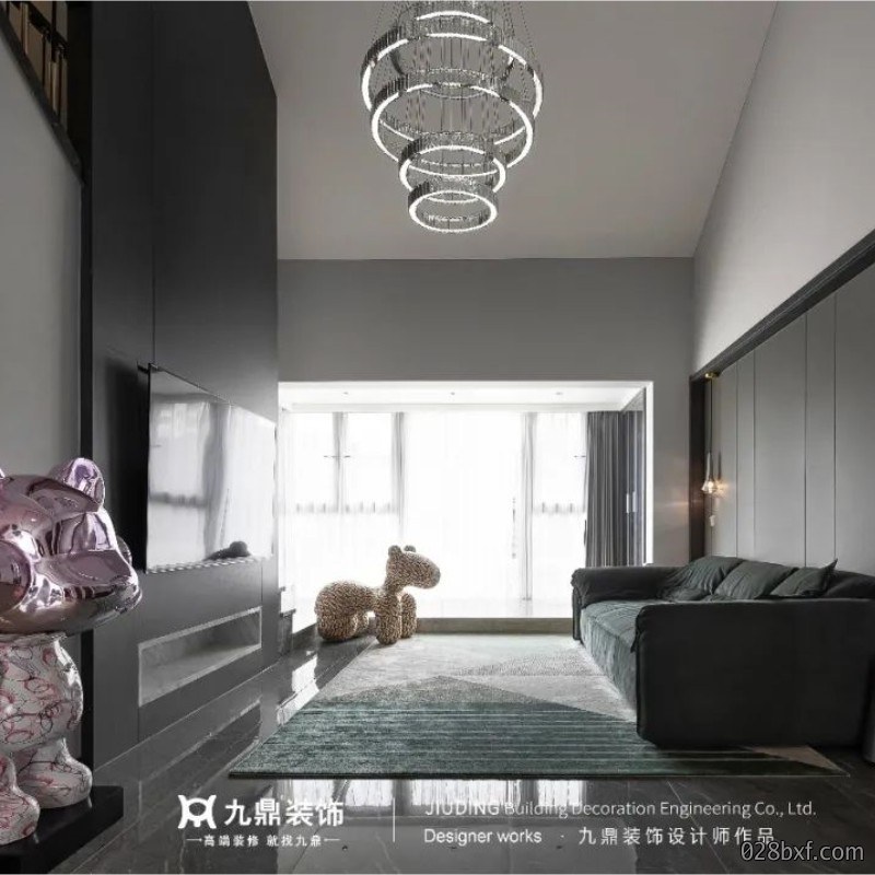 200㎡华章名苑现代简约风装修案例 200㎡华章名苑现代简约风装修案例