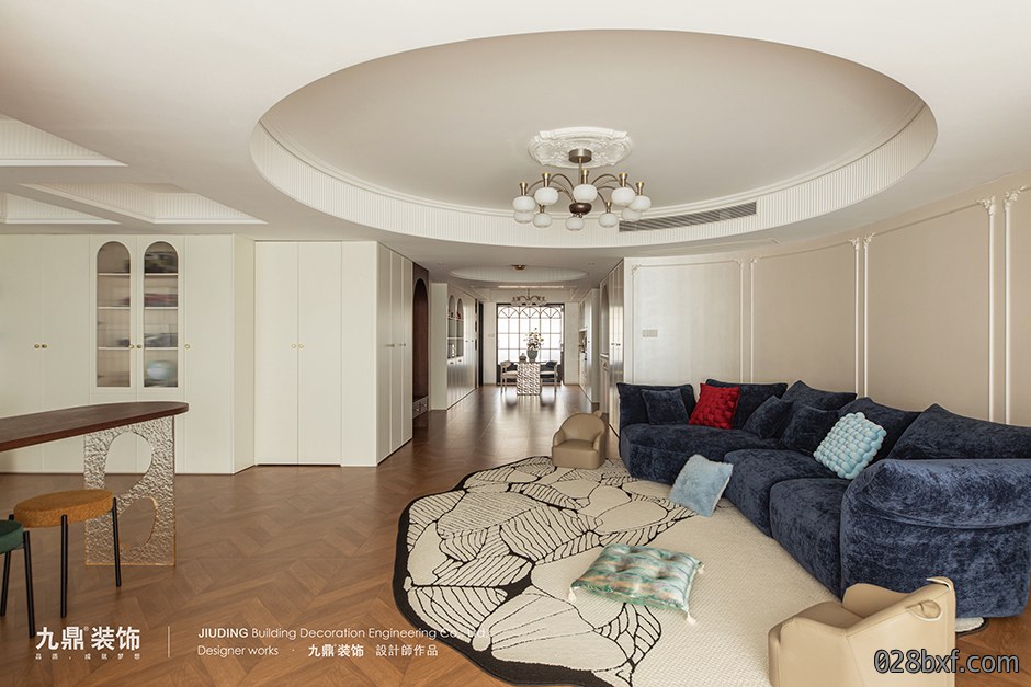 杭州杜湖名庭200㎡法式中古装修案例 杭州杜湖名庭200㎡法式中古装修案例